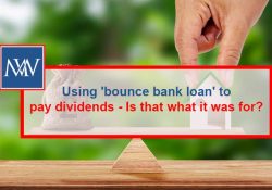 Using 'bounce bank loan' to pay dividends - Is that what it was for?