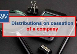 When a company closes down, it may have accumulated monies or assets that need to be distributed to shareholders. If the asset is in the form of cash then any distributions