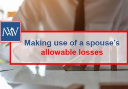 Making use of a spouse’s allowable losses