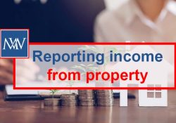 Reporting income from property