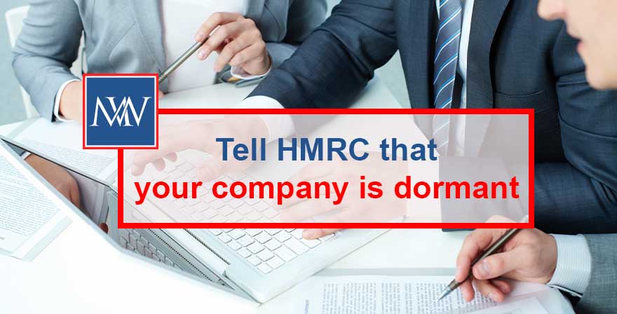 Tell HMRC that your company is dormant