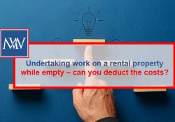 Undertaking work on a rental property while empty – can you deduct the costs?