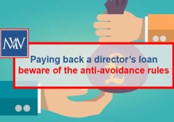 Paying back a director’s loan – beware of the anti-avoidance rules