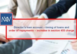 Director’s loan account – timing of loans and order of repayments – increase in section 455 charge