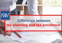 Difference between tax planning and tax avoidance