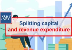 Splitting capital and revenue expenditure