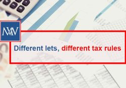 Different lets, different tax rules