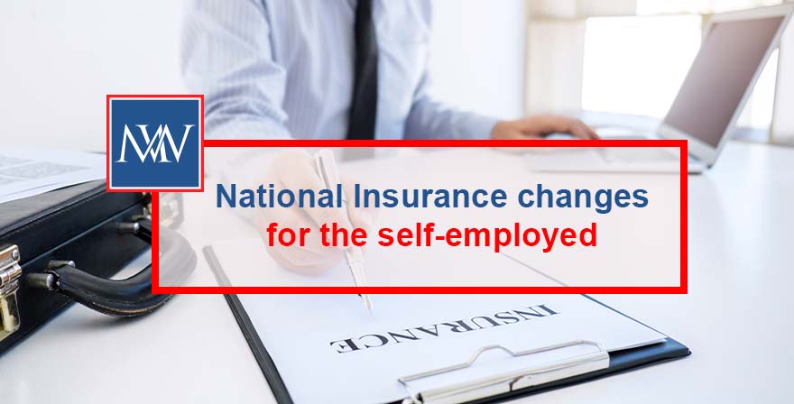 National Insurance changes for the self-employed