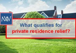 What qualifies for private residence relief?