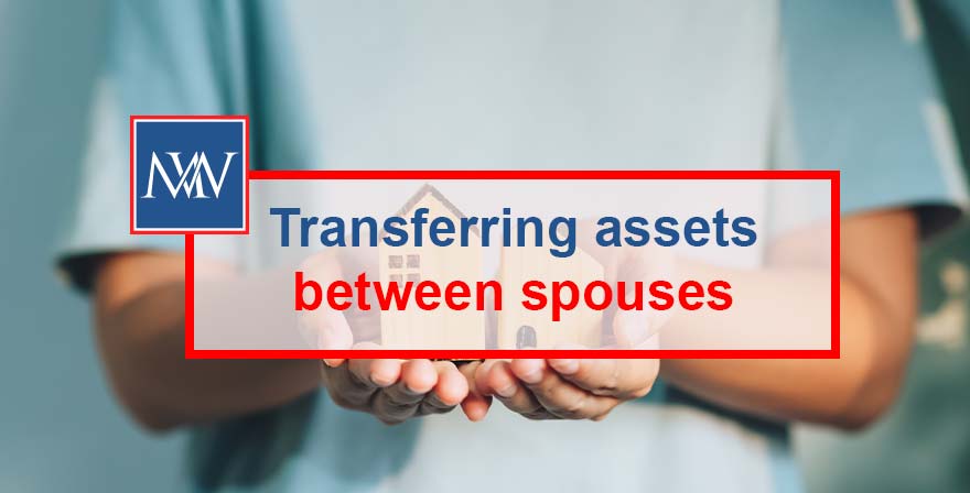 Transferring assets between spouses
