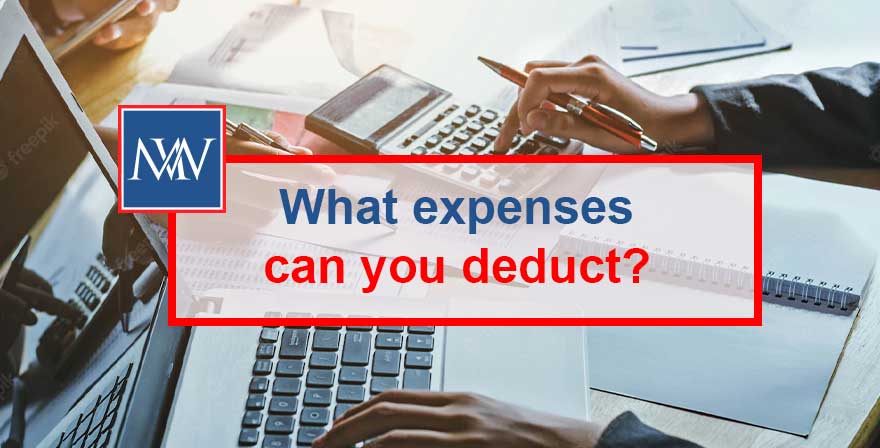 What expenses can you deduct?