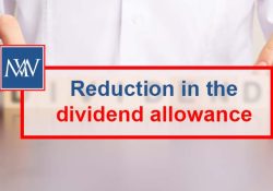 Reduction in the dividend allowance