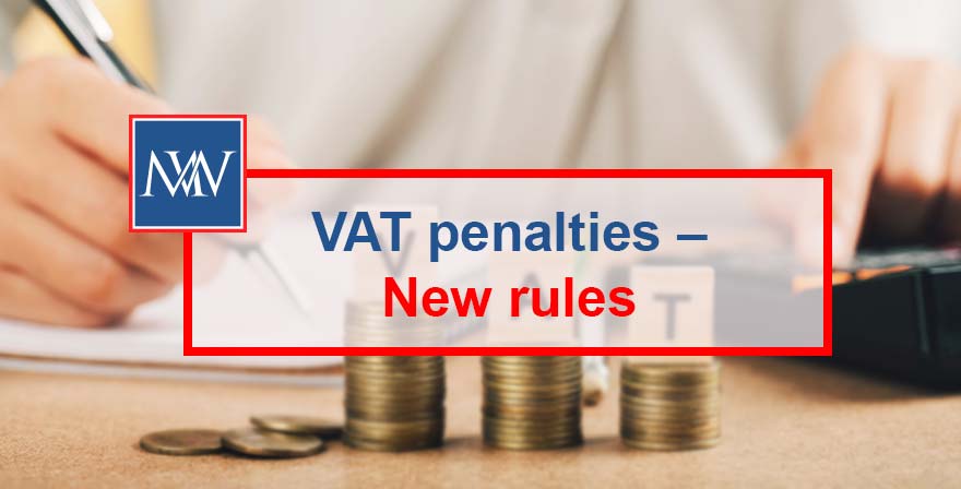 VAT penalties – New rules