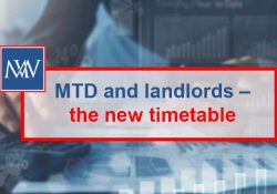 MTD and landlords – the new timetable