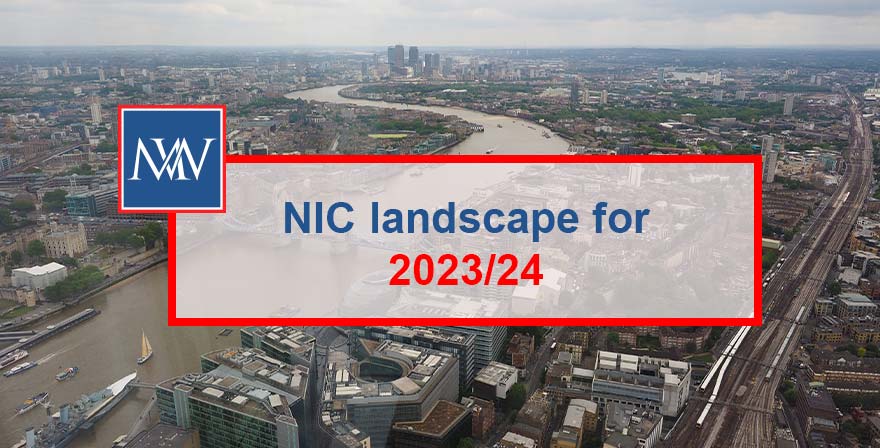 NIC landscape for 2023/24
