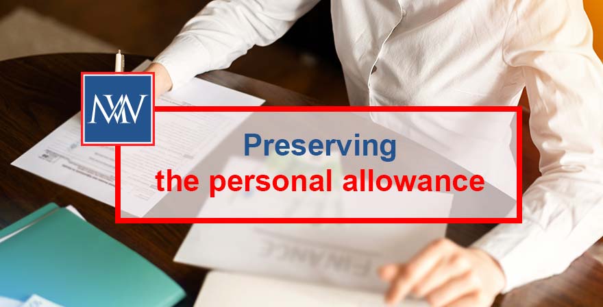 Preserving the personal allowance