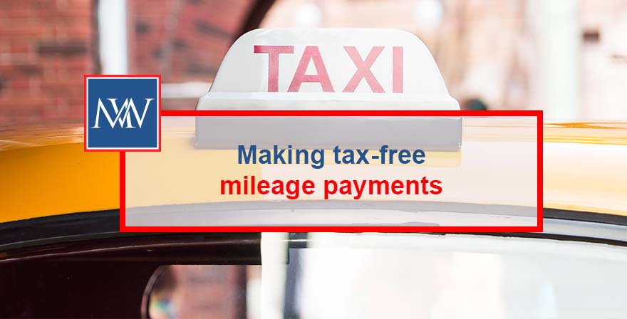 Making tax-free mileage payments