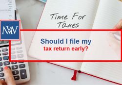 Should I file my tax return early?