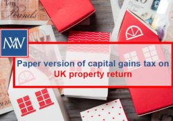 Paper version of capital gains tax on UK property return