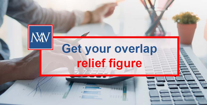 Get your overlap relief figure | Makesworth Accountants