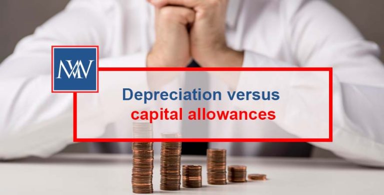 Depreciation versus capital allowances - Makesworth Accountants