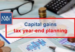 Capital gains tax year-end planning