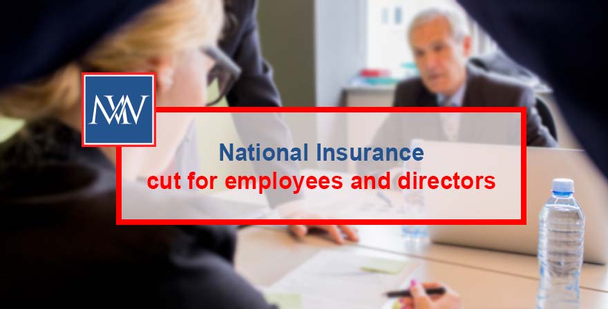 National Insurance cut for employees and directors