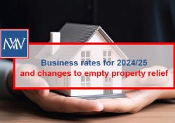 Business rates for 2024/25 and changes to empty property relief