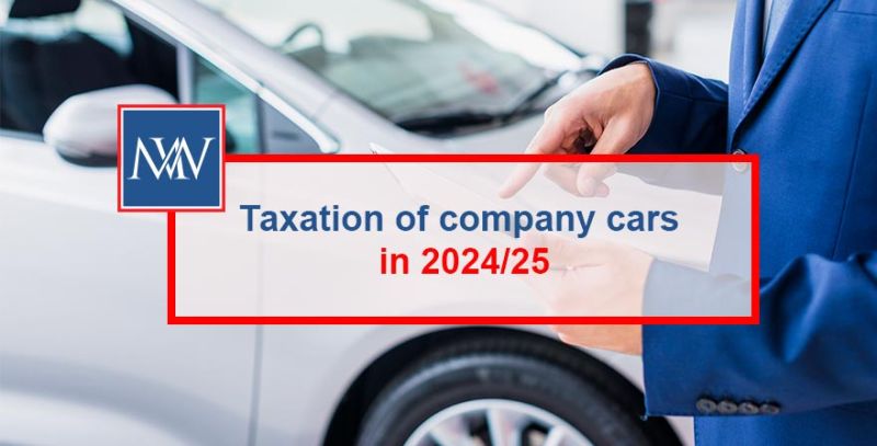 Taxation of company cars in 2024-25