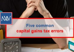 Five common capital gains tax errors