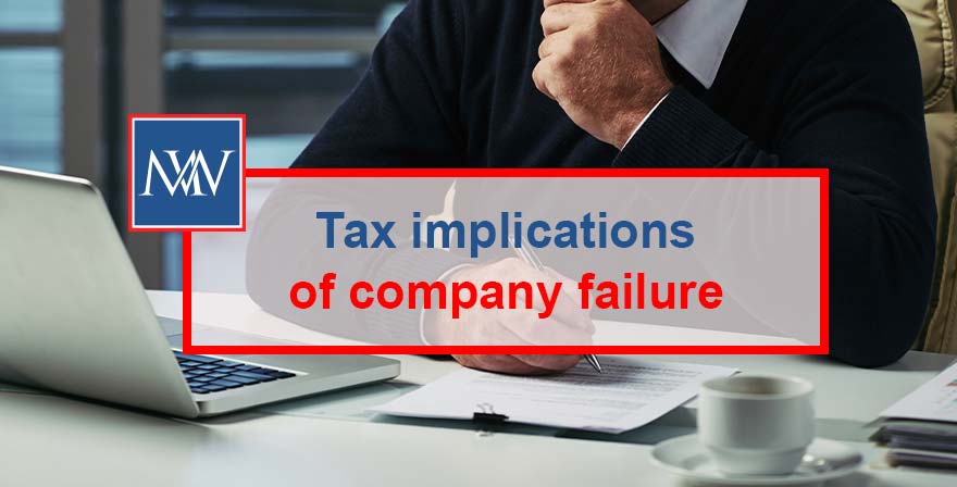 Tax implications of company failure