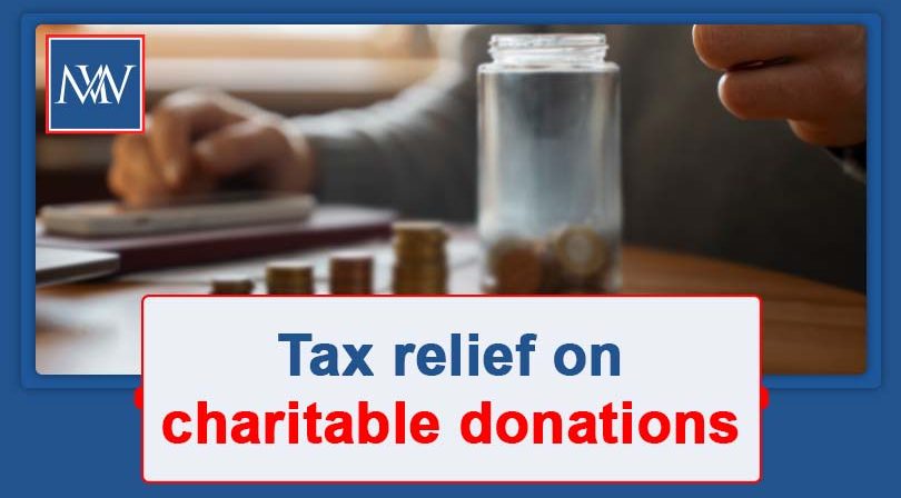 Tax relief on charitable donations