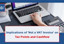 Implications of 'Not a VAT Invoice' on Tax Points and Cashflow