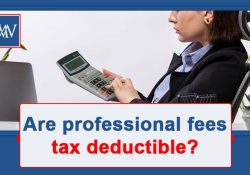 Are professional fees tax deductible?