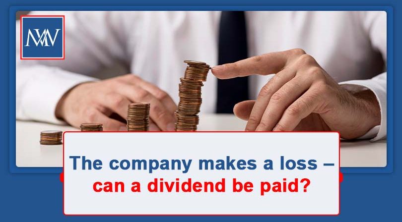 The company makes a loss – can a dividend be paid?