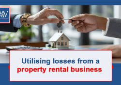 Utilising losses from a property rental business