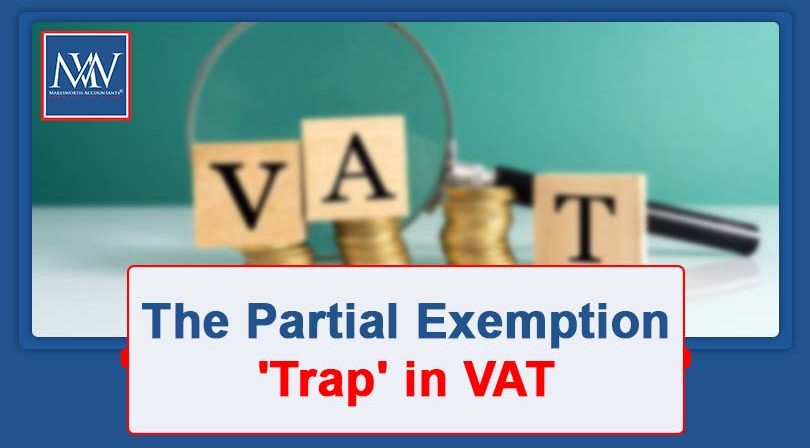 The Partial Exemption 'Trap' in VAT