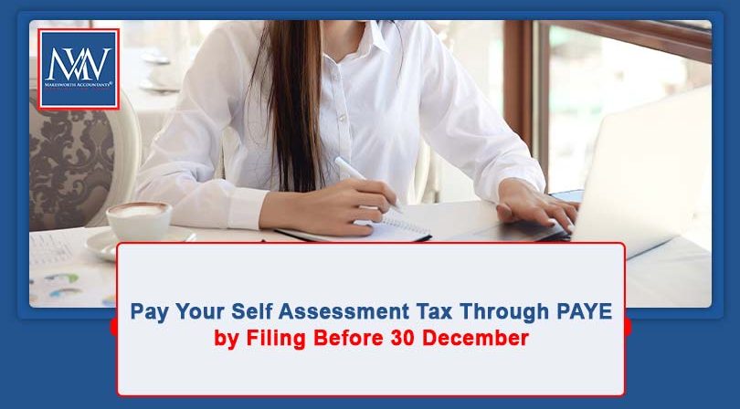 Pay tax through PAYE