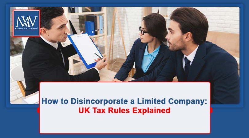 Disincorporating a limited company UK