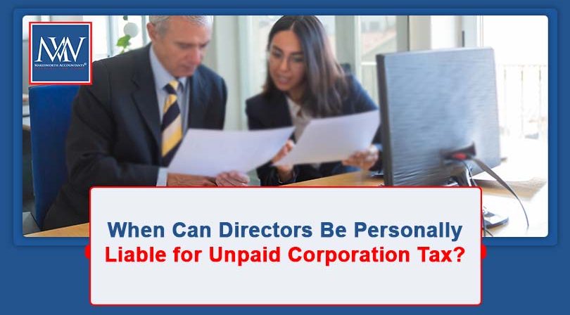 director liable for unpaid corporation tax