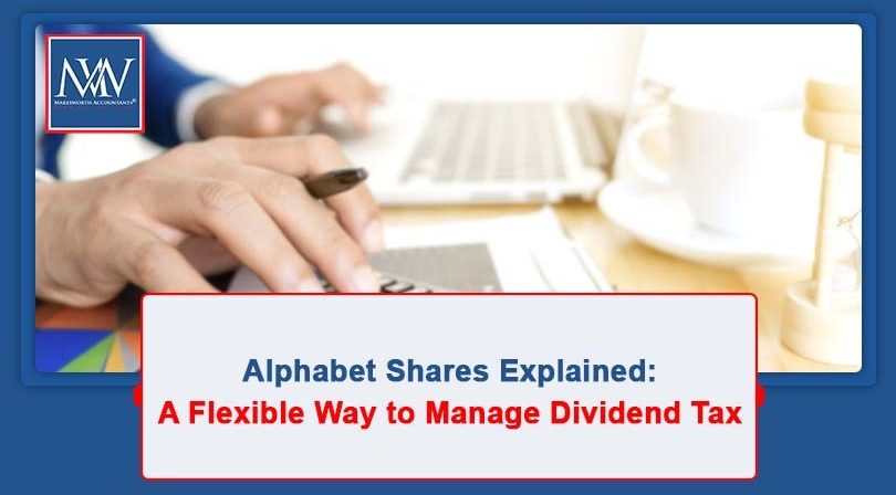 Tax planning strategy using alphabet shares for limited companies