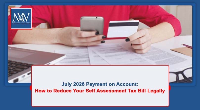 July payment on account for Self Assessment HMRC Self Assessment payment