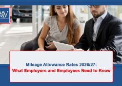 HMRC mileage allowance rates 2026/27 for business travel