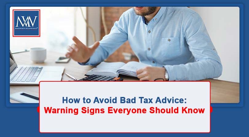 How to Avoid Bad Tax Advice